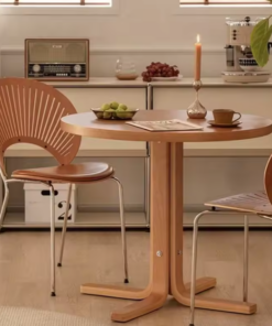 Nordic Solid Wood Dining Chair - Image 4