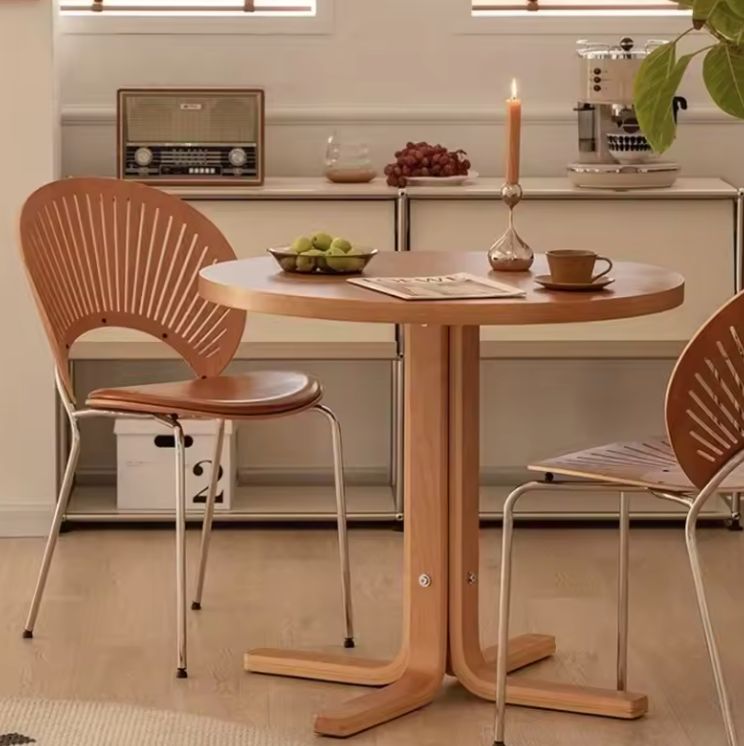 Nordic Solid Wood Dining Chair - Image 4