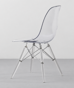 Modern Design Plastic Dining Side Chair - Image 2