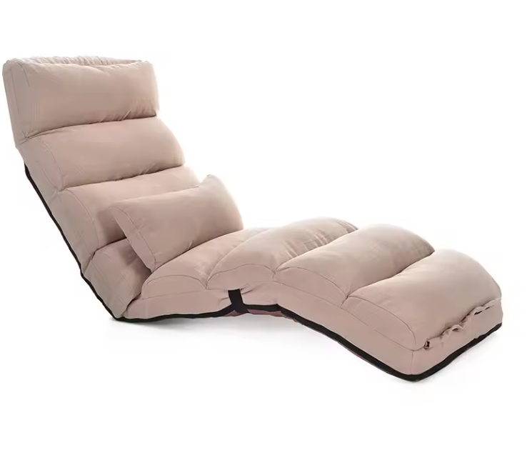 Modern Folding Chaise Lounge Japanese Style Sofa - Image 3