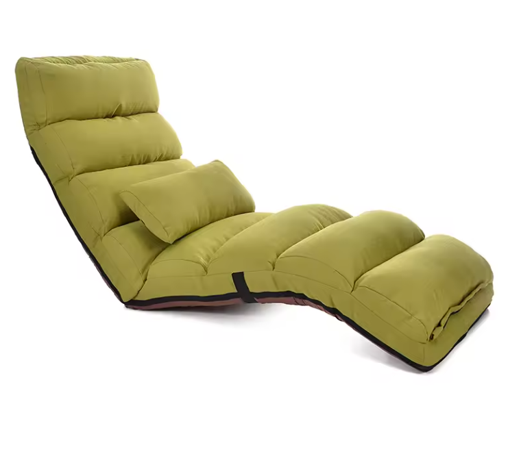 Modern Folding Chaise Lounge Japanese Style Sofa - Image 4