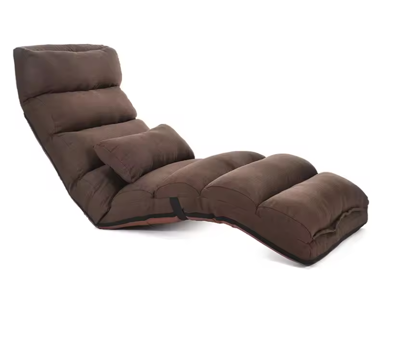 Modern Folding Chaise Lounge Japanese Style Sofa - Image 5