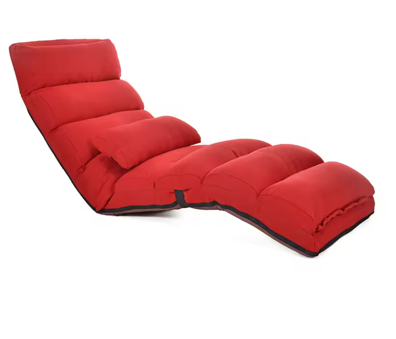 Modern Folding Chaise Lounge Japanese Style Sofa - Image 6