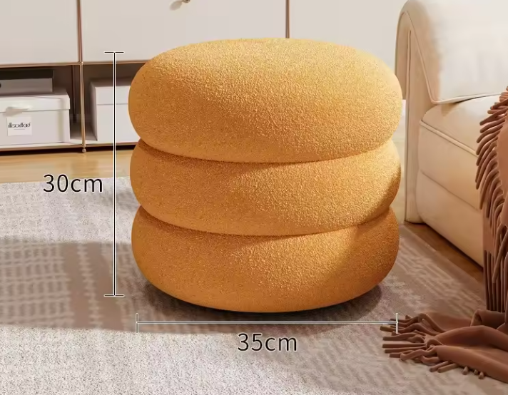 Round Ottoman Stool - Image 5
