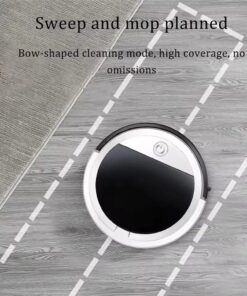 2-in-1 robot vacuum and mop
