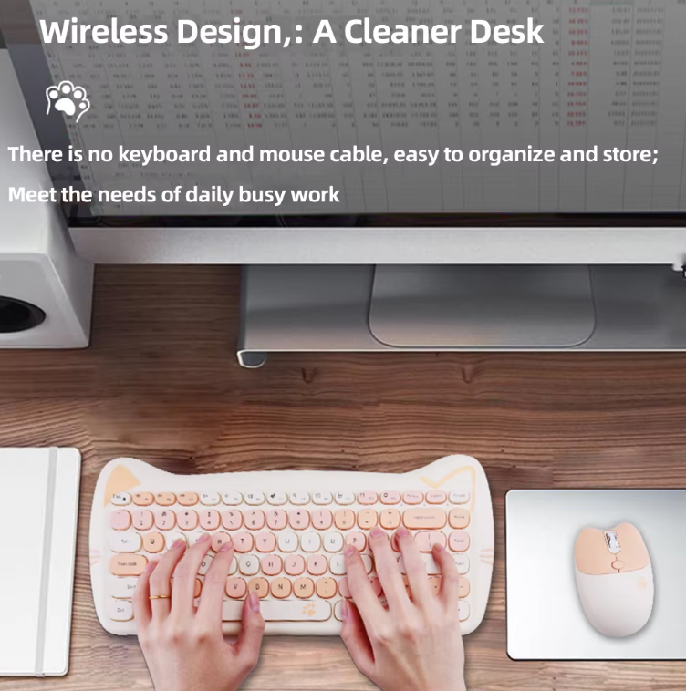 Wireless Keyboard and Mouse Set - Image 4