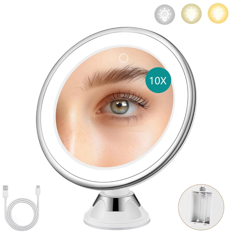 Rechargeable LED Makeup Mirror