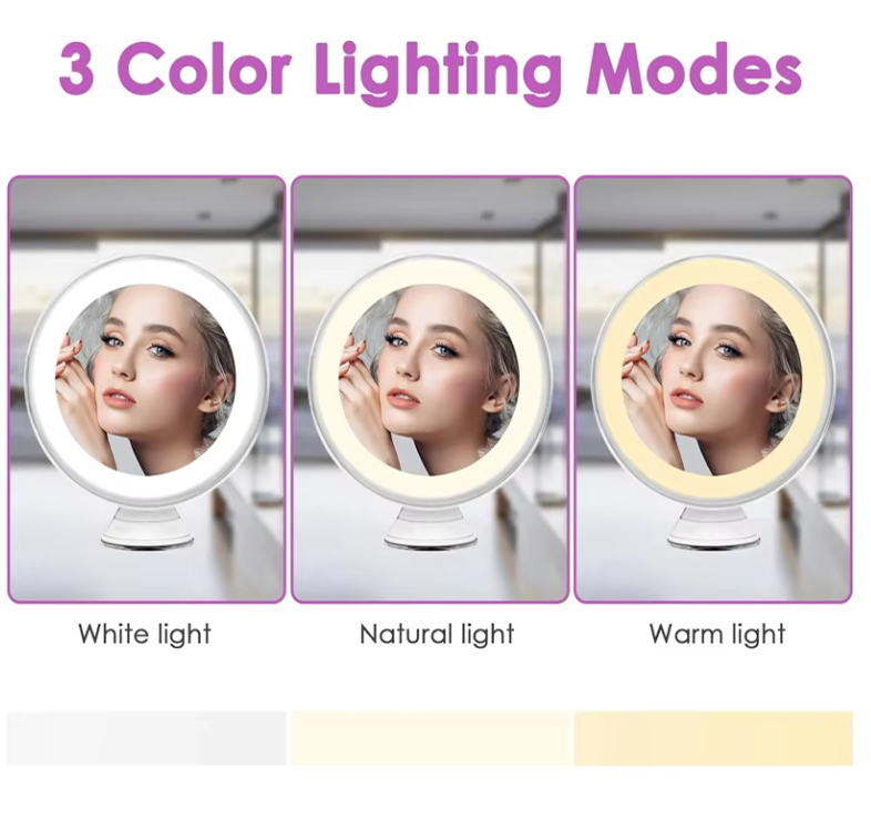 Rechargeable LED Makeup Mirror - Image 3