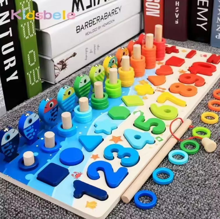 Montessori Wooden Learning Board