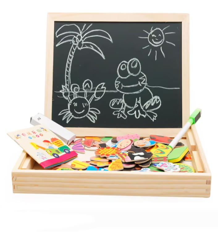 Wooden Magnetic Puzzle for Kids - Image 4