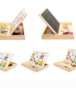 Wooden Magnetic Puzzle for Kids - Image 3
