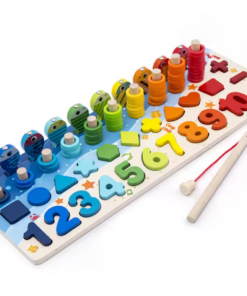 Alternative view of Montessori Wooden Learning Board