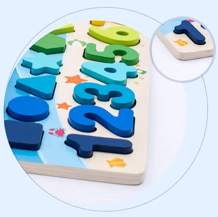 Montessori Wooden Learning Board - Image 4
