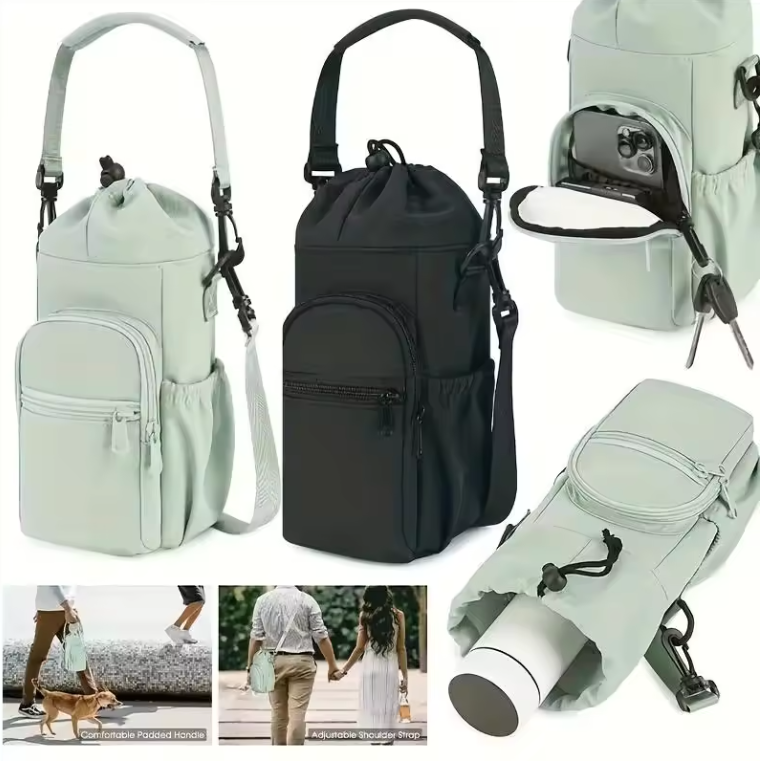 Multifunctional Water Bottle Carrier Bag - Image 2