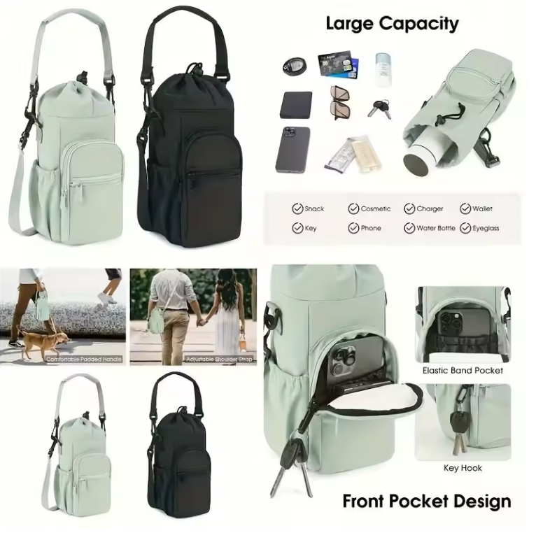Multifunctional Water Bottle Carrier Bag - Image 3