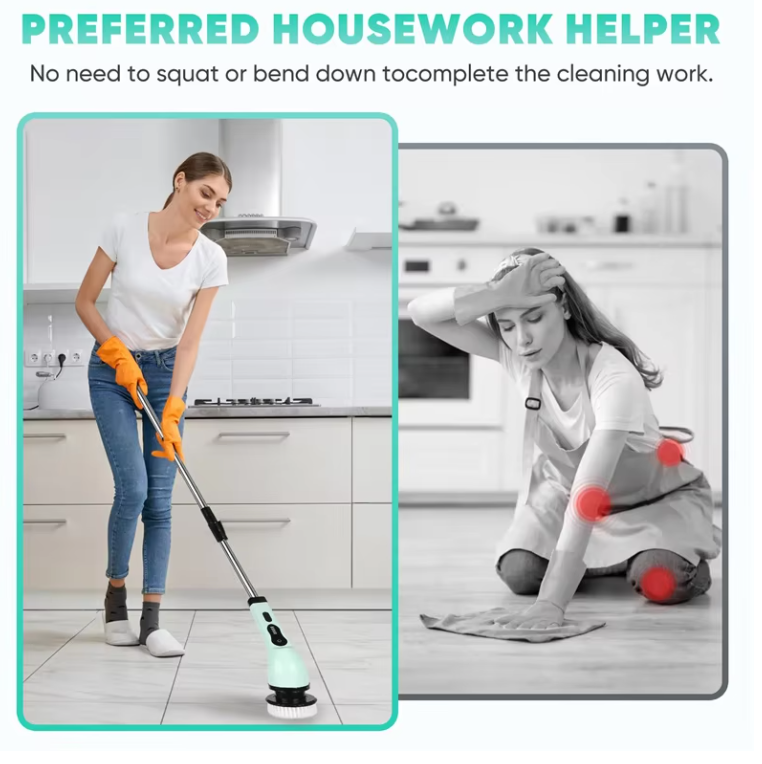 9-in-1 Electric Cleaning Brush - Image 2