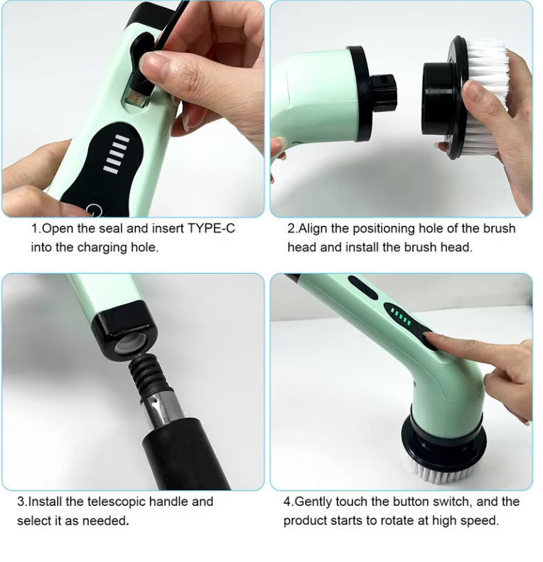 9-in-1 Electric Cleaning Brush - Image 6